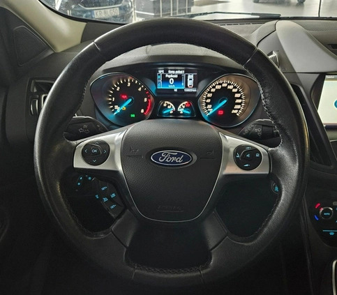 Ford Kuga cena 58900 przebieg: 159029, rok produkcji 2015 z Olsztynek małe 529